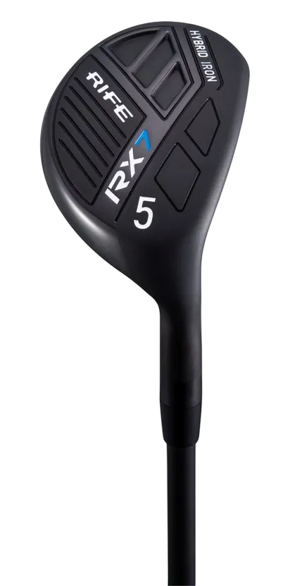 Senior Men Standard Length Rife RX7 Hybrid Iron Sets & Individual - Graphite Senior "A" Flex