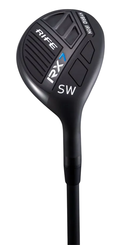 Senior Men Standard Length Rife RX7 Hybrid Iron Sets & Individual - Graphite Senior "A" Flex
