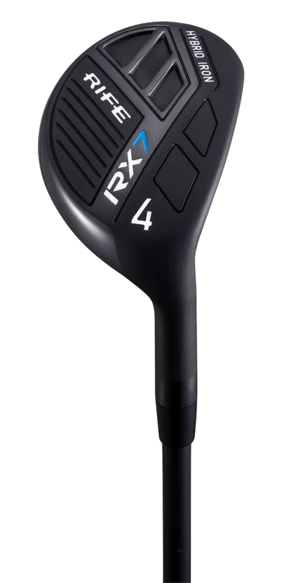 Senior Men Standard Length Rife RX7 Hybrid Iron Sets & Individual - Graphite Senior "A" Flex