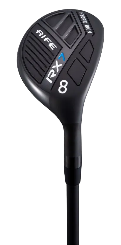 Senior Men Standard Length Rife RX7 Hybrid Iron Sets & Individual - Graphite Senior "A" Flex