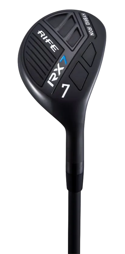 Senior Men Standard Length Rife RX7 Hybrid Iron Sets & Individual - Graphite Senior "A" Flex