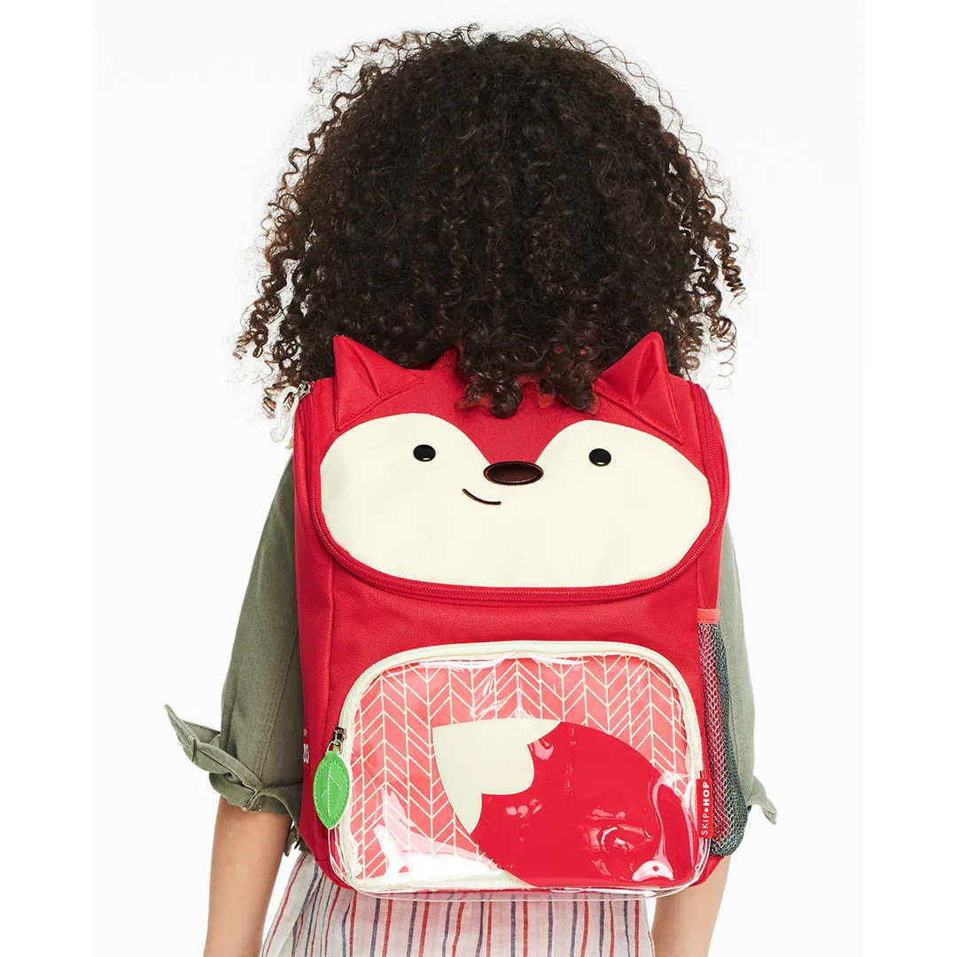 Skip Hop Zoo Big Kid Backpack Fox 4years to 8years