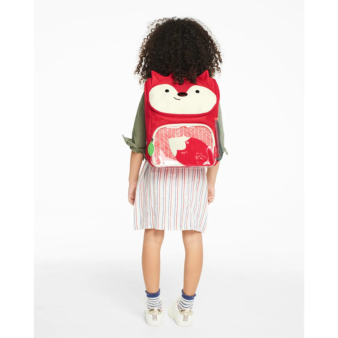 Skip Hop Zoo Big Kid Backpack Fox 4years to 8years