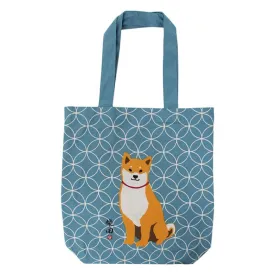 Tote Bag Shippo Blue Shibata