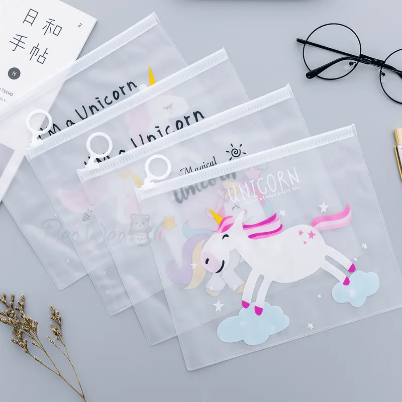 Unicorn Pencil Pouch Stationery Organiser (Pack of 6)