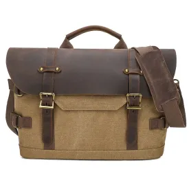Vintage Canvas Shoulder Bag Men Messenger Bag