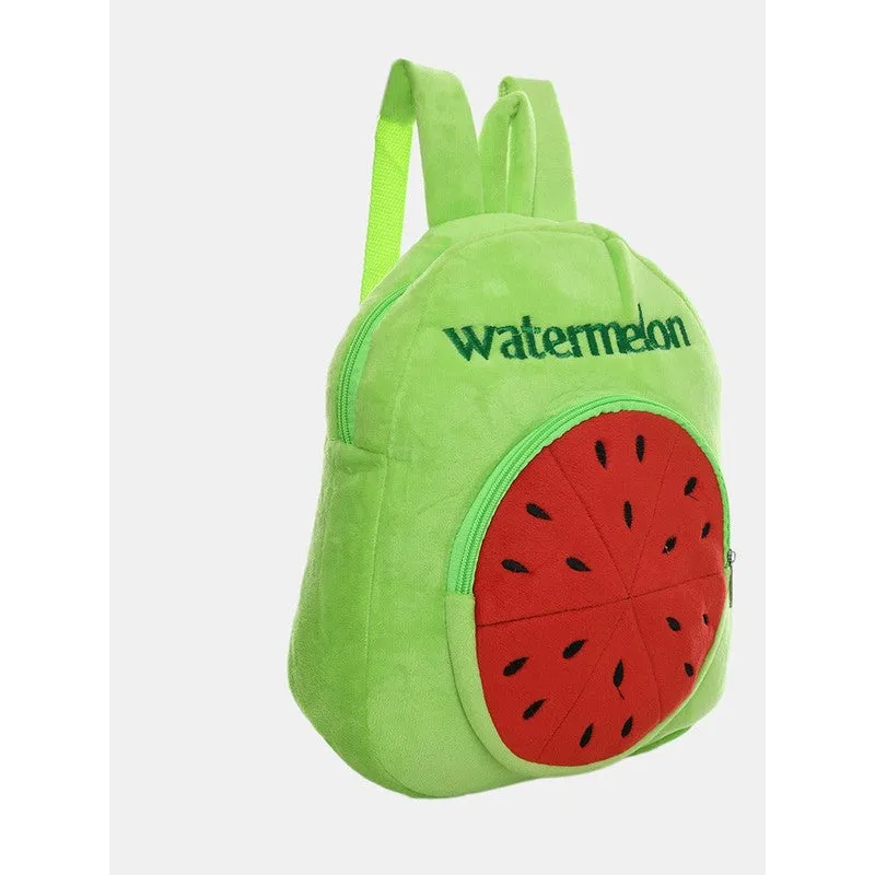Watermelon Soft Backpack For Boys & Girls | Height - 12 Inch