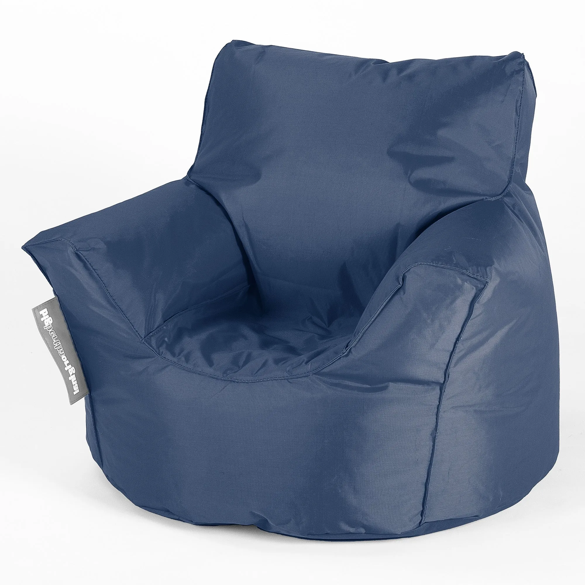 Wipe Clean Kids Armchair Bean Bag for Toddlers 1-3 yr - SmartCanvas™ Navy Blue