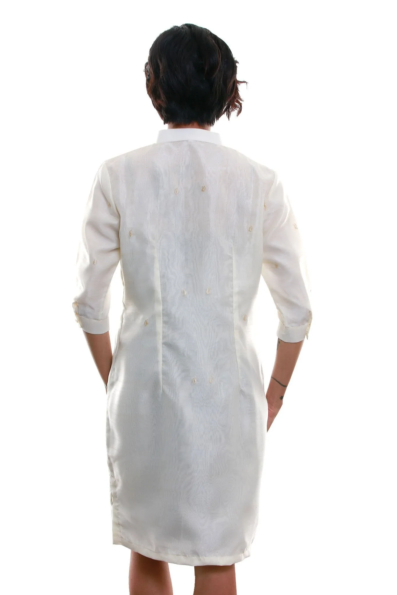 WV01 - Barong Tagalog Dress - Filipiniana