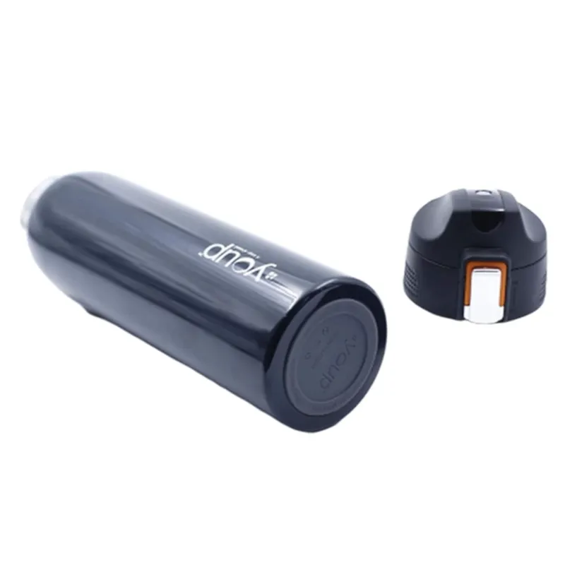 Youp Thermosteel Black Color Water Bottle ROYAL - 750 ml