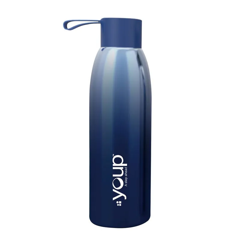 Youp Thermosteel Insulated Blue Color Water Bottle SHADE - 500 ml