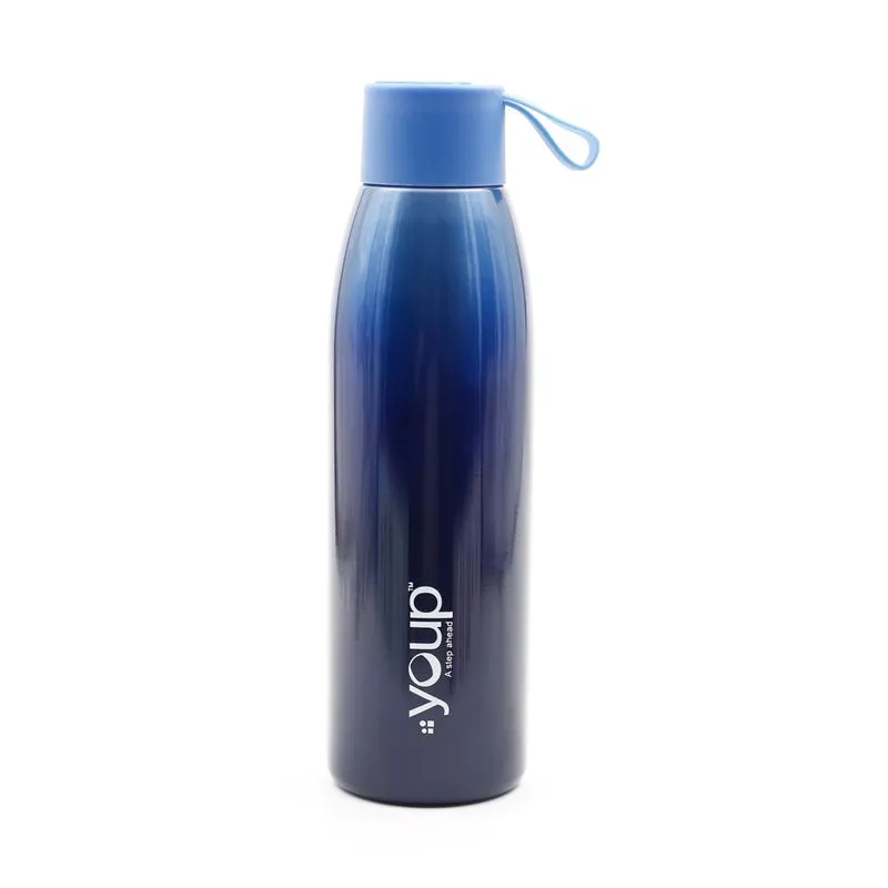 Youp Thermosteel Insulated Blue Color Water Bottle SHADE - 500 ml