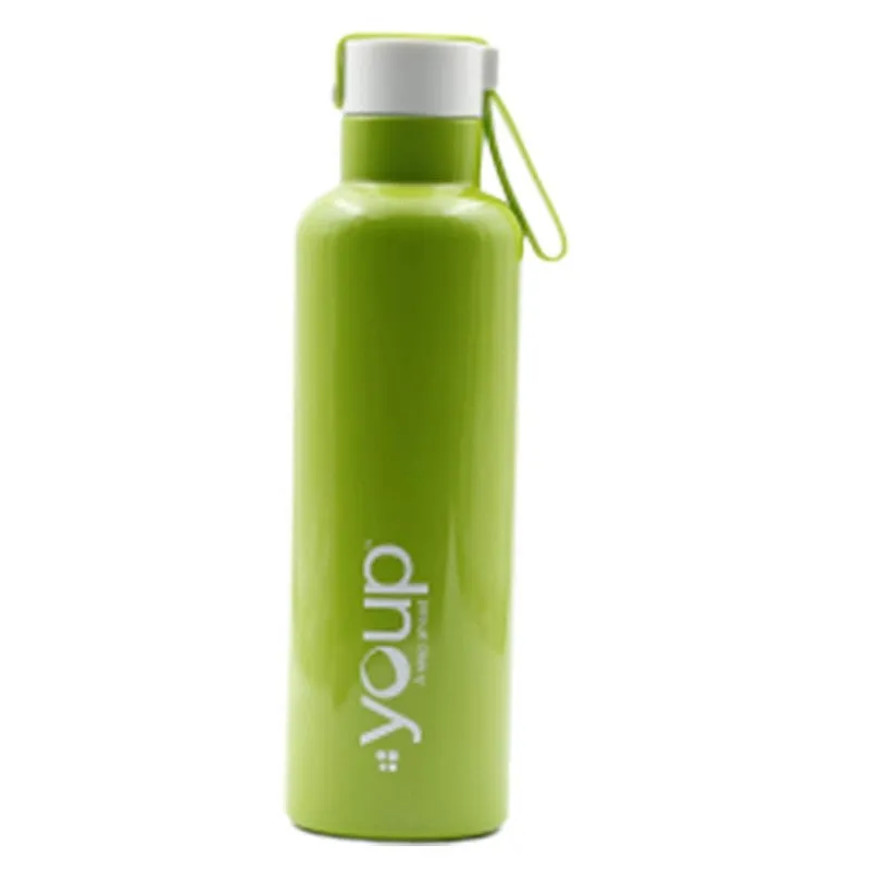 Youp Thermosteel Insulated Green Color Bottle TWINKLE501 - 500 ml