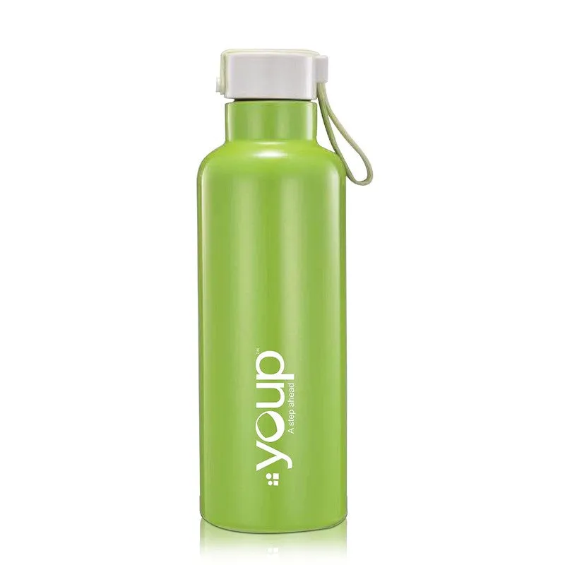 Youp Thermosteel Insulated Green Color Bottle TWINKLE501 - 500 ml