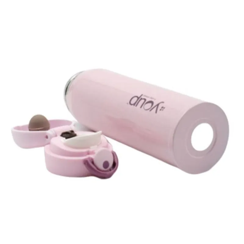 Youp Thermosteel insulated pink color water bottle LOL - 500 ml