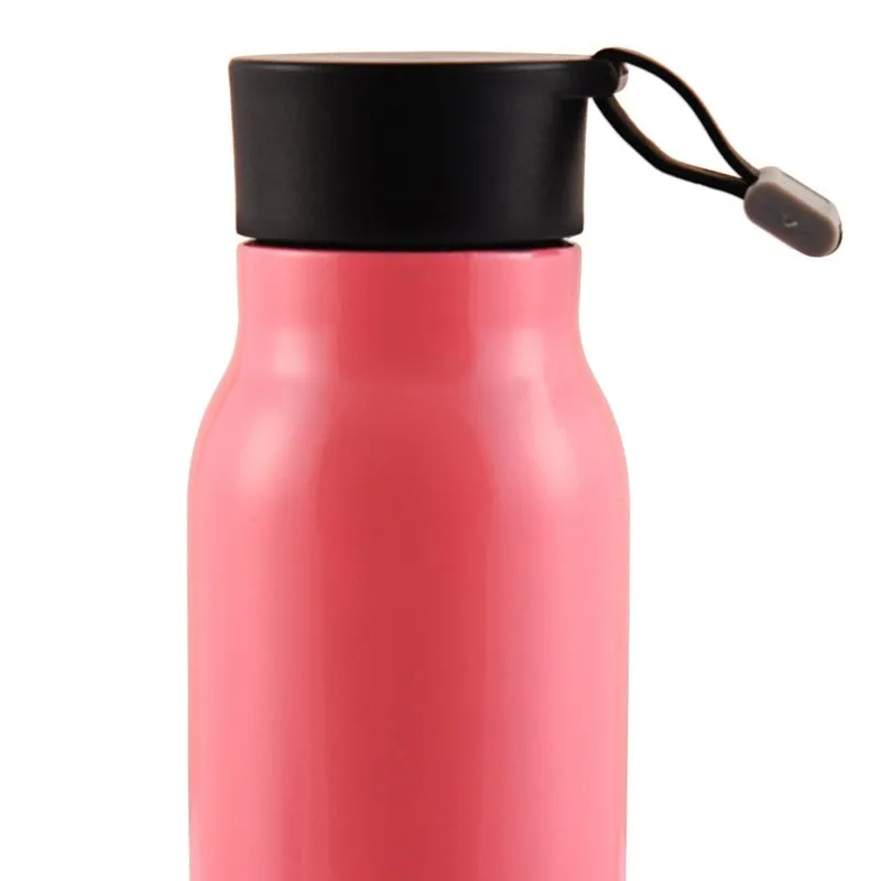 Youp Thermosteel Insulated Pink Color Water Bottle SMARTY - 350 ml
