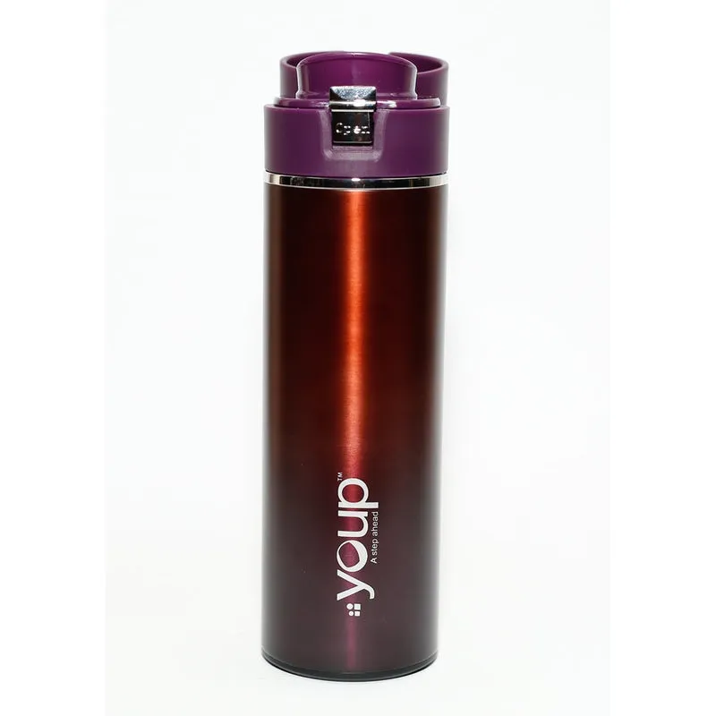 Youp Thermosteel Insulated Wine Color Bottle MIRACLE - 500 ml